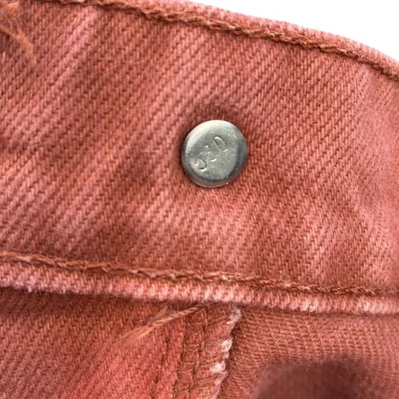 Levis 550 Vintage Jeans 32 x 32 Orange Tab Denim 90s Red Faded Made In USA